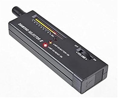 Camonity 2Pcs Diamond Tester Gemstone Selector II Gems Jewel Watcher Jewelry Tool Test Pen LED Audio Kit