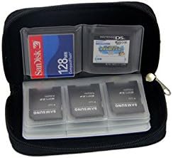 Memory Card Case,22 Slots SD CF SDHC Carrying Case(Black)