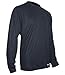 Polarmax Light Weight Tech Silk Men's Long Sleeve Crew Tee (Black, XX-Large)