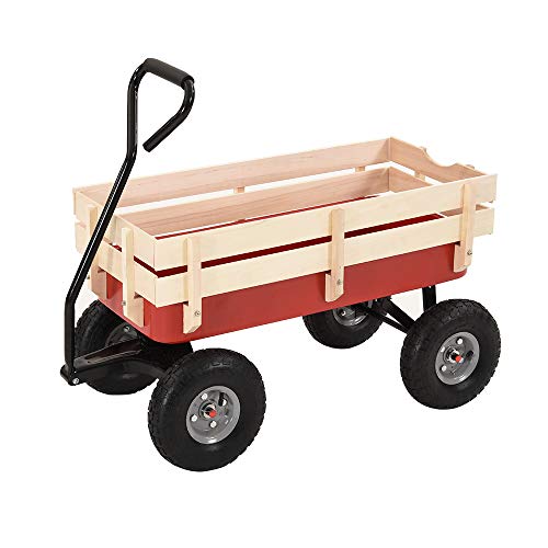 kids pull along cart