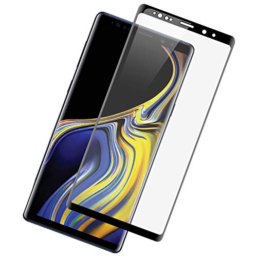 Olixar Samsung Galaxy Note 9 Screen Protector - Tempered Glass - Full Cover/Edge to Edge- Easy Application - Edge to Edge - 9H Hardness Anti Scratch, Bubble Free, Anti Fingerprint