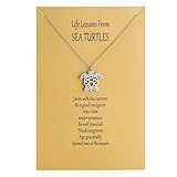 Bestill Origami Sea Turtle Pendant Necklace Age