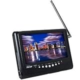 Digital Prism ATSC-710 7" Portable Handheld LCD TV with Built in ATSC/NTSC Tuner (Black)