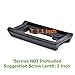 Ultimate Protective License Plate Cover and Bumper Guard | Thick, Heavy Duty Foam Prevents Scratches and Dents in Low Impact Bumps | Universal Fit for Cars,Trucks SUVs and Vans (Screws Not Included)