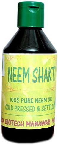 Shree Sarsa Biotech Cold Pressed and Settled Multipurpose 100% Pure Organic Neem Oil 500 ML