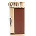 Mrs. Brog Leather Tobacco Pipe Lighter and Czech Tool - All in One - Model LGHT08 Gold Brown