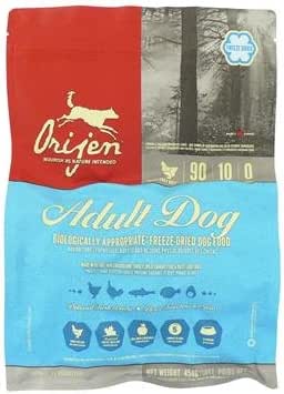orijen freeze dried adult dog food
