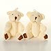 NEW Cute And Cuddly Little WHITE Teddy Bear X 25 - Gift Present Birthday Xmas