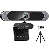 Webcam with Microphone, DEPSTECH 4K Webcam Sony Sensor Autofocus Web Camera with Privacy Cover and Tripod, 8MP USB…
