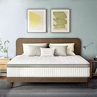 ETONEX 12 Inch Queen Hybrid Mattress in a Box Gel Memory Foam and Pocket Springs for Pressure Relief with Medium Firm CertiPUR-US Certified (Queen, 12in)