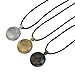 eBoot 30 Pieces 6 Colors Pendant Trays Round Bezel with 30 Pieces Glass Round Clear Dome Tiles, 60 Pieces Totally