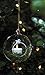 KnikGlass 80MM Globe Glass Hanging Candles Holders for Wedding Centerpieces Party Supplies (18, with 2 Side Holes) - Refresh Your Air