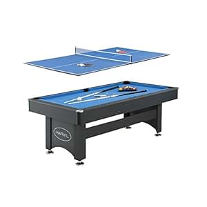 Amazon.com : Harvil 7 Foot Pool Table with Table Tennis