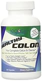 HEALTHY COLON DETOX CLEANSE with PROBIOTIC - For Weight Loss, Constipation, Gas & Bloating Relief - Gentle Natural Laxative Pills Promotes Regularity, Rapid Detox, Increased Energy & Digestive Health