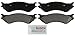 BOSCH BSD1096 Severe Duty Disc Brake Pad Set - Compatible With Select Dodge Ram 1500, Ram 2500, Ram 3500; REAR
