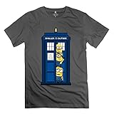 Designed Men's Tshirt Mischief Tardis Doctor Dr Despicable Who Dalek Minions Me M DeepHeather