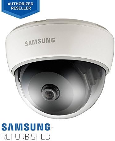 Samsung Security Surveillance Network PoE Dome Camera | SND-5011 - 720p HD, Day/Night, 3mm Fixed (Manufacturer Refurbished)