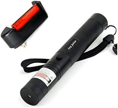 Joy juice Powerful Laser Pointer Pen Visible Beam Light Lazer High Power 532nm Tactical flashlight （100mw）