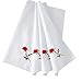 RDS HANKYTEX Cotton Embroidery Ladies' Handkerchiefs Lace Set of 6