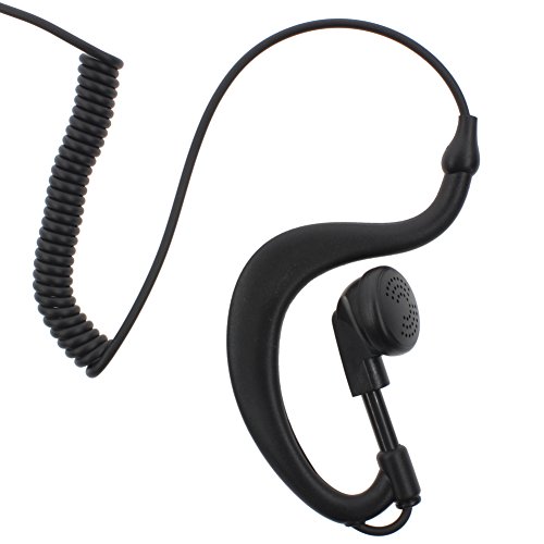 AOER 2 PIN Earpiece mic Walkie talkie two way Radio for KENWOOD Radios TK-260G TK-270 TK-270G TH-31AT TH-31BT TH-41AT BAODEENG UV-5RD UV-5RE BF-999 BF-888 BF-777
