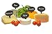 Cheese Labels for Charcuterie Board 7-Piece Set - Natural Slate Cheese Markers for Charcuterie Board with 2 Soapstone Cheese Chalk, Cheese Marker Set for Labeling Food, Great for Any Occasion