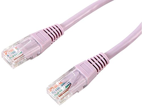 PRO SIGNAL PSG90950 RJ45 Male to Male Cat5e UTP Ethernet Patch Lead, 15m Violet
