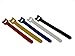 QualGear Hook & Loop Fastening Cable Ties, 1/2 X 6 Inches, Assorted Colors, 50 Pcs (VT1-MC-50-P)