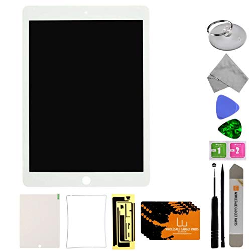 LCD & Digitizer Assembly for Apple iPad Air 2 (White) (Grade A) with Tool Kit