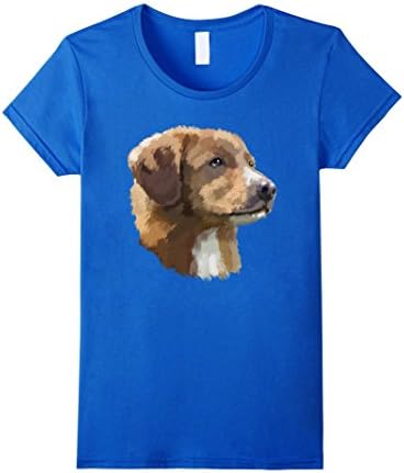 Women's Nova Scotia Duck Tolling Retriever Dog T Shirt I Love Toller XL Royal Blue
