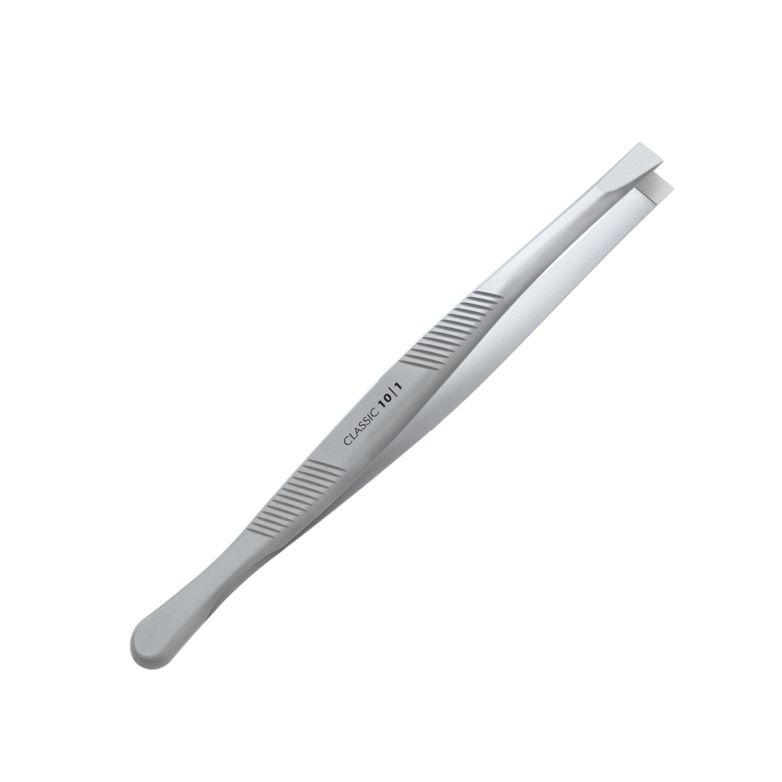 P-01 Eyebrow Tweezers with PVC Protective Case Total Length 9 cm