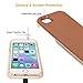 Spruce Selfie LED Light Case for iPhone 6/6s/6p/7 Cover with Rechargeable Backup (Rose Gold, 6/6s Plus)