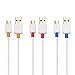Cable Matters 3-Pack USB to Micro USB Cable (Micro USB Charging Cable) in White 3 Feet