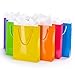 Assorted Gift Bags with Tissue Paper (12-Pack) Medium Colorful, Reusable Totes | Birthday Party, Wedding, Xmas, Baby Shower, Holiday Use | Men, Women, Kids