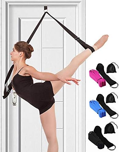 Manco Luella Door Leg Stretcher Band - Get More Flexible With The Door Flexibility Trainer To Improve Leg Stretching - Perfect Home Equipment For Ballet, Dance And Gymnastic Exercise taekwondo & MMA