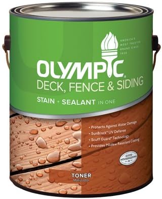 Olympic Deck,Fence & Siding Low Luster Cedar Natural Tone Oil-Based Waterproofer Wood Protector