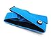 BESTART Universal Replacement Heart Rate Monitor Soft Strap for Garmin Polar Wahoo (Light Blue)