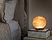 Niubity Himalayan Pink Natural Salt Lamp,USB Wooden Base Himalayan Crystal Rock Salt Lamp Air Purifier Night Light (Ball)