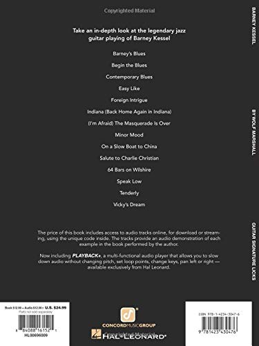 Barney Kessel: A Step-by-Step Breakdown of His Guitar Styles and Techniques (Guitar Signature Licks) - //medicalbooks.filipinodoctors.org