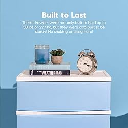 IRIS USA Plastic Drawer Storage