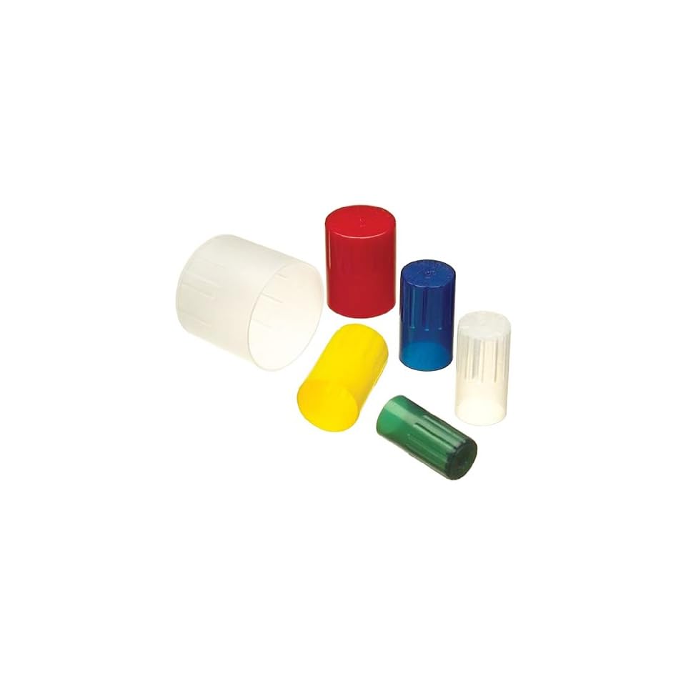 Kimax Autoclavable Polypropylene Test Tube Closure, Natural Cap Color on PopScreen