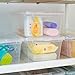IRIS 6 Quart Clear Storage Box, 12 Pack