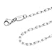 316L Stainless Steel Infinity Ribbon Link Chain - 2MM - Anklet for Women & Girls