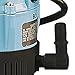 Little Giant 1-AA-18 115 Volt, 1/200 HP, 170 GPH Small Submersible Permanently Oiled Pump for Fountains, Water Displays and Air Conditioners, 18-Foot Cord, Blue, 500500