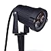 Lemonbest 2 pcs Outdoor Water-resistant Red LED Landscape Lamp Garden Wall Yard Path Steps Lawn Lighting Decorative Spot Light Red, AC 100~245V Spiked stand
