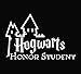 Hogwarts Honor Student Decal Vinyl Sticker|Cars Trucks Walls Laptop|WHITE|6.5 X 3 In|KCD414