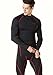 TM-YUT32-KKR_Large Tesla Men's Thermal WinterGear Compression Baselayer Mock Long Sleeve Shirt YUT32