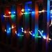 LEDIKON 2 Pack Multi Color LED Rope Lights Battery Powered,Waterproof 33ft 100 LED Dimmable Outdoor Fairy String Lights,Firefly Lights Remote Control with Timer for Christmas,Patio,Party,Unicorn Decor