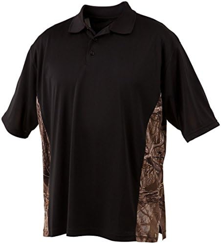 Black Accent Performance Polo (large)