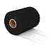 Black Tulle Roll Spool 6 Inch x 100 Yards for Tulle Decoration