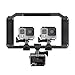 Triad Grip - Handheld Pro Vlogging Rig Tray for Smartphone, GoPro Hero 8/7/6/5/4/3, Osmo Action, GoPro Fusion, Mirrorless, DSLR, iPhone Xs Max XR X 8 7 Plus